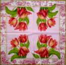 119 Tulpen - 3-lagig ( rosa) - Ihr - Künstler